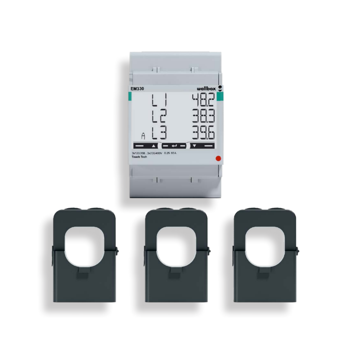 Energy Meter 250A Kit 100000679 – externer Zähler für PV-Laden & dynamisches Lastmanagement