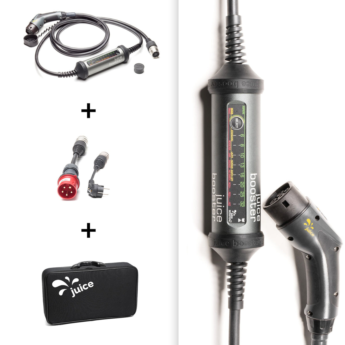 JUICE BOOSTER 2 – mobile Ladestation bis 22 kW | Sets – Basic Set EU