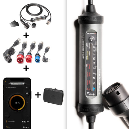JUICE BOOSTER 3 air – mobile Ladestation bis 11 kW | Sets – Traveller Plus Set EU