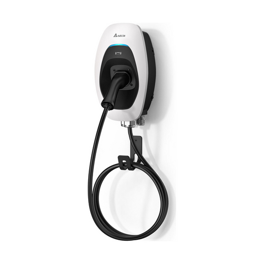 Delta AC MAX S Wallbox EIAW-E11KTSE5A04 – 11 kW, 5 m Typ-2-Kabel, IP55, RFID,WLAN, Smart