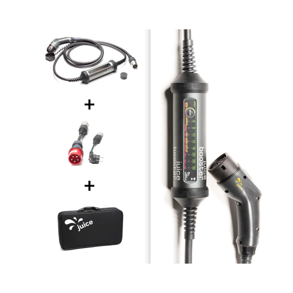 JUICE BOOSTER 2 Basic Set (EU) mobile Ladestation 22kW | 3-in-1 | Typ 2 | CEE32 + Schuko