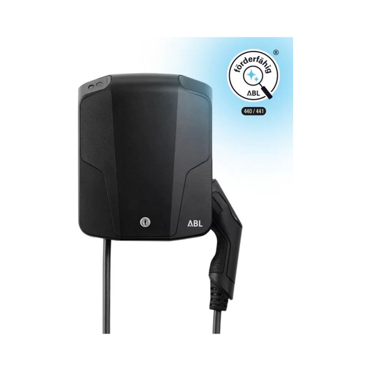 ABL eMH1 Wallbox 11kW (1W1108) - 6,35m Typ-2 Ladekabel | Schlüsselschloss