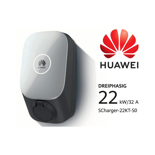 Huawei SCharger 22KT-S0 Wallbox 22kW – Typ-2 Buchse | RFID | WLAN+LAN