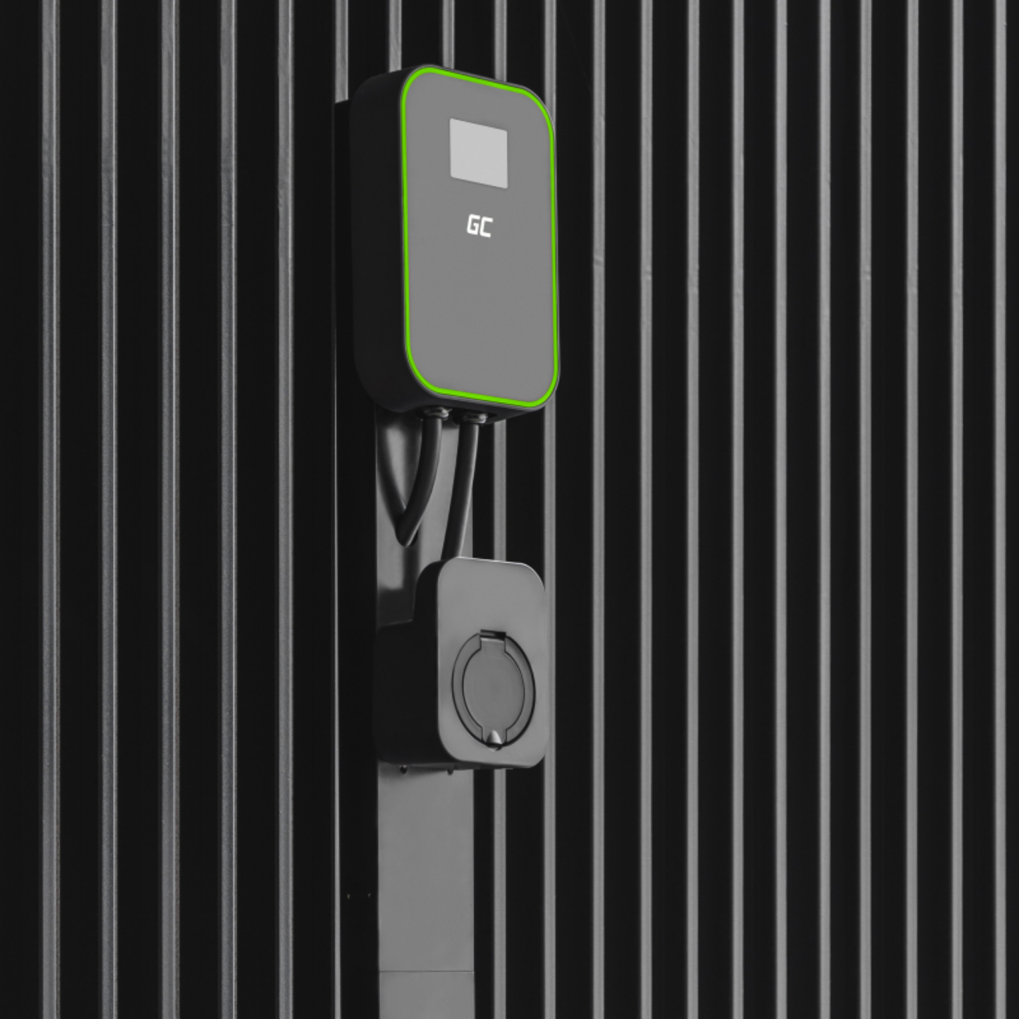Green Cell EV PowerBox Wallbox 22 kW – Typ-2 Kabel oder Buchse, LCD, IP66