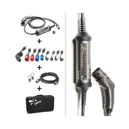 JUICE BOOSTER 2 Master Set – mobile 22kW Wallbox inkl. 9 Adapter
