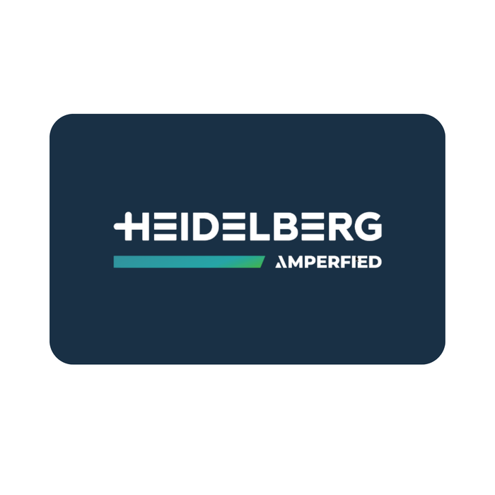 Heidelberg AMPERFIED RFID Ladekarten - 2 Stück