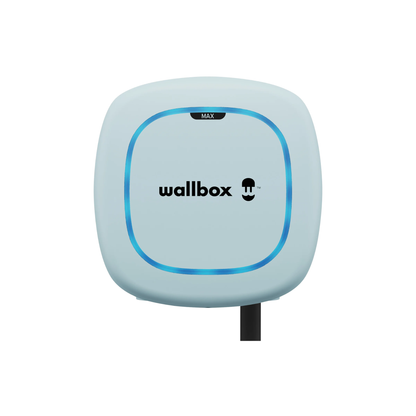 Wallbox Pulsar Max Wallbox 22kW – 5m/7m Kabel, Schwarz/Weiß