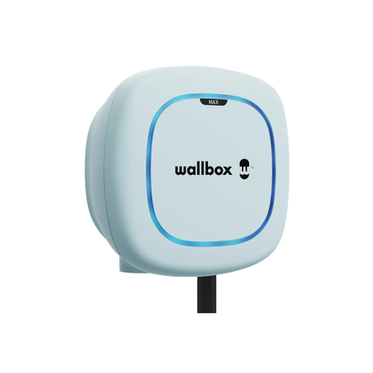 Wallbox Pulsar Max Wallbox 22kW – 5m/7m Kabel, Schwarz/Weiß