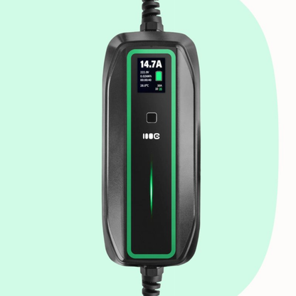 Green Cell mobiles Ladegerät EV16 – 3,6kW, Typ 2 auf Schuko, 6,5m
