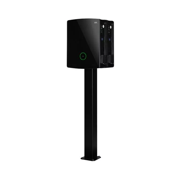 ABL POLE Slim 100000237 – Standfuß für 2 eM4 Twin Wallboxen