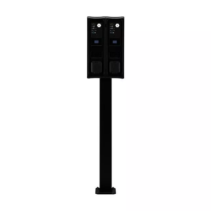 ABL POLE Slim 100000237 – Standfuß für 2 eM4 Twin Wallboxen