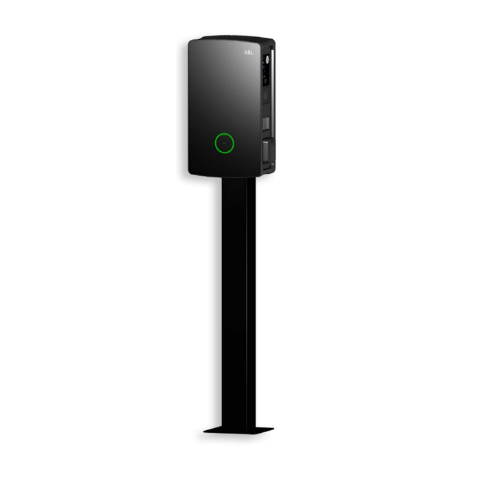 ABL POLE Slim 100000246 – Standfuß für 2x eM4 Single Wallboxen