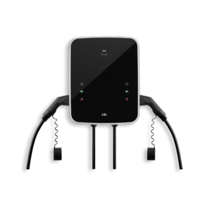 ABL eMH3 Twin Extender 3W2274 – 22kW Wallbox, 2x 6m Kabel, RFID, MID, RS485