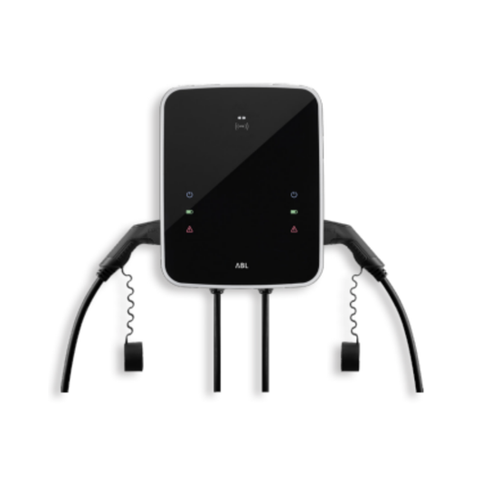 ABL eMH3 Twin Extender 3W2274 – 22kW Wallbox, 2x 6m Kabel, RFID, MID, RS485