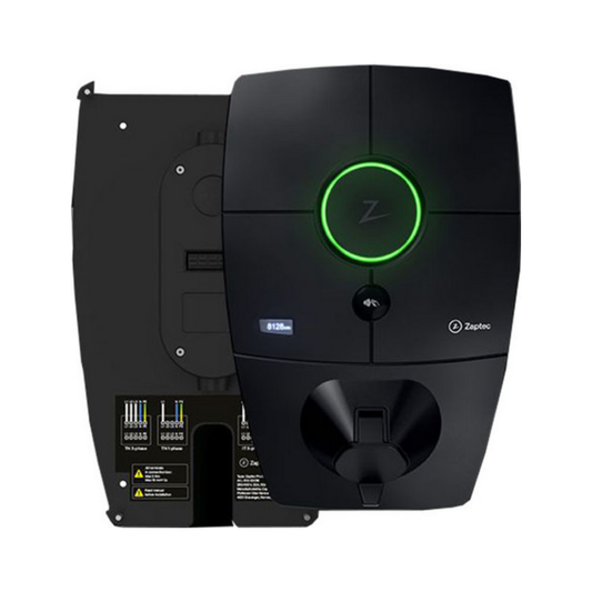 Zaptec Pro M&E inkl. Rückplatte – 22kW, Typ-2-Steckdose, MID, Eichrecht, RFID, 4G/WLAN