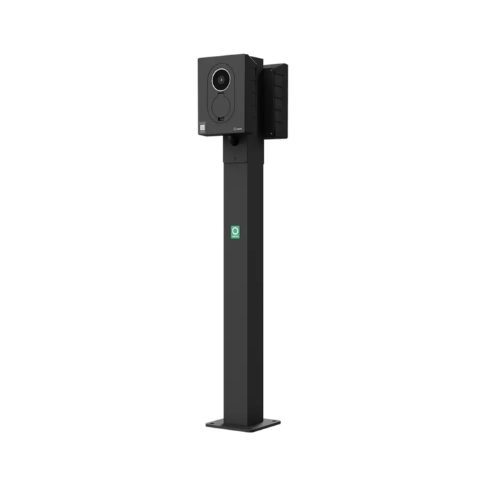 Zaptec OnePole Lite Twin – Standfuß für 2x Zaptec Go/Go 2, Schwarz