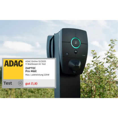 Zaptec Pro M&E 900-00176G – 22kW, Typ-2-Steckdose, MID, Eichrecht, RFID, 4G/WLAN