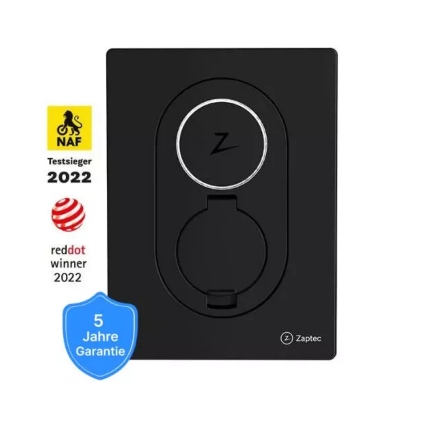 Zaptec Go Wallbox – 22kW, Typ-2-Steckdose, App, RFID, WLAN/4G