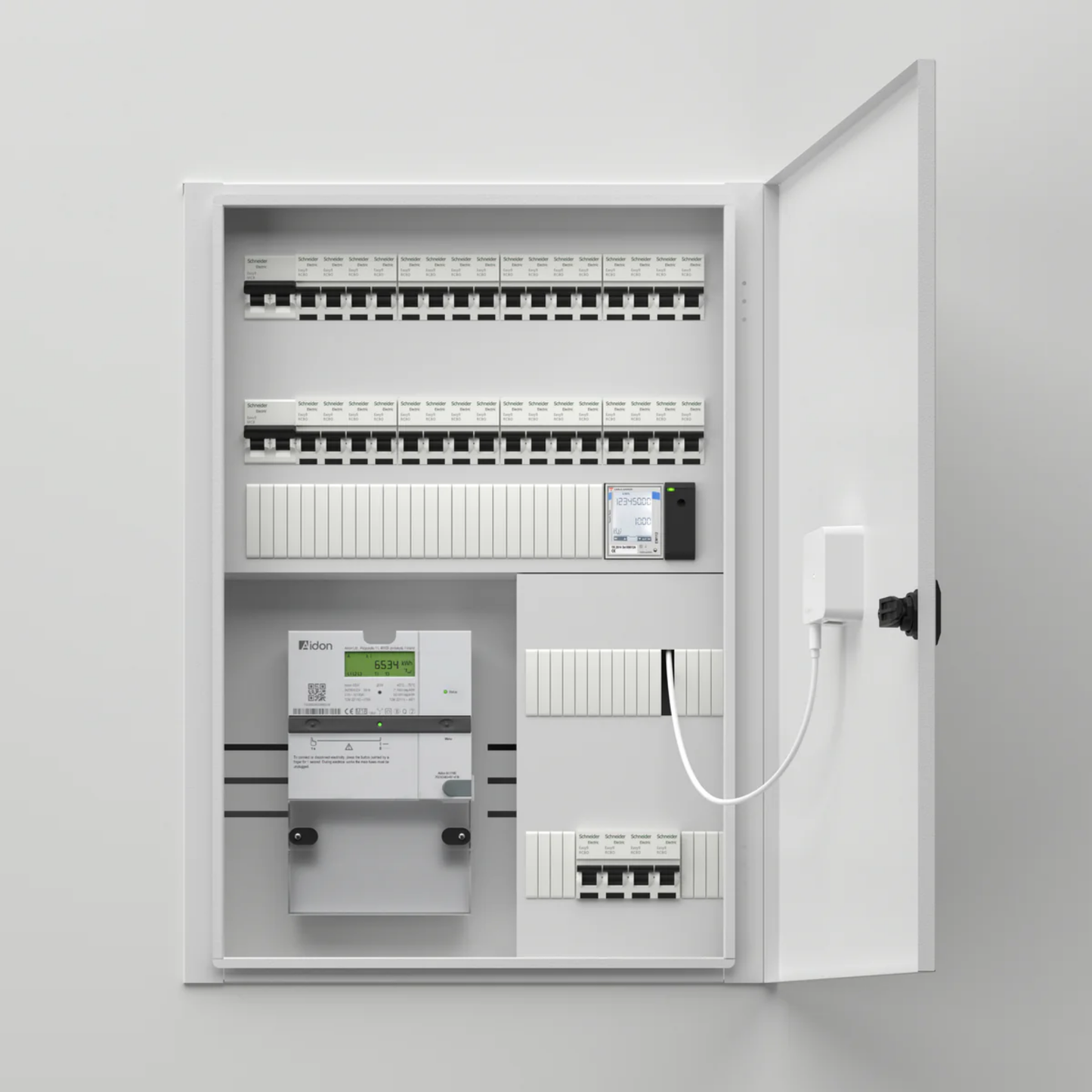 Zaptec Sense – Energiemanager für dynamisches Lastmanagement, 65A/150A/600A