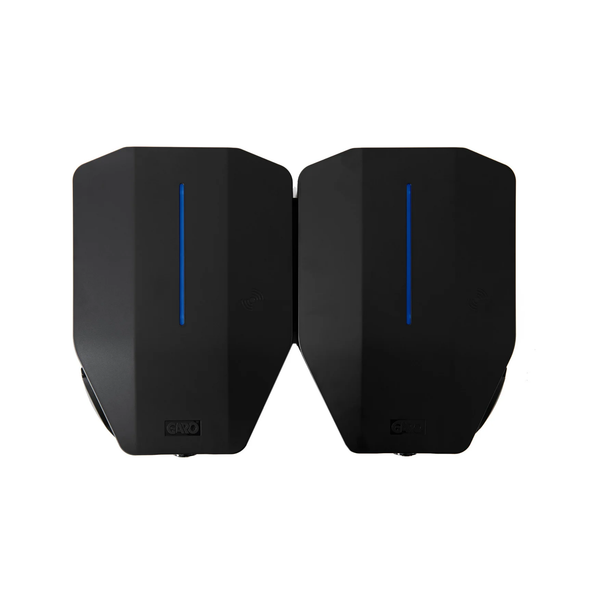 GARO Entity Pro Double – 2x22kW Wallbox, Typ-2-Steckdose, RFID, LAN/WLAN/4G, OCPP