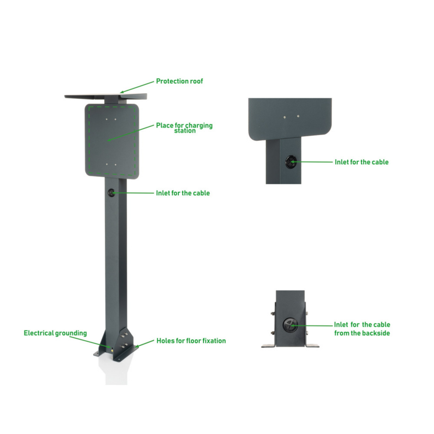 Wallbox Standfuß – kompatibel mit allen Wallboxen
