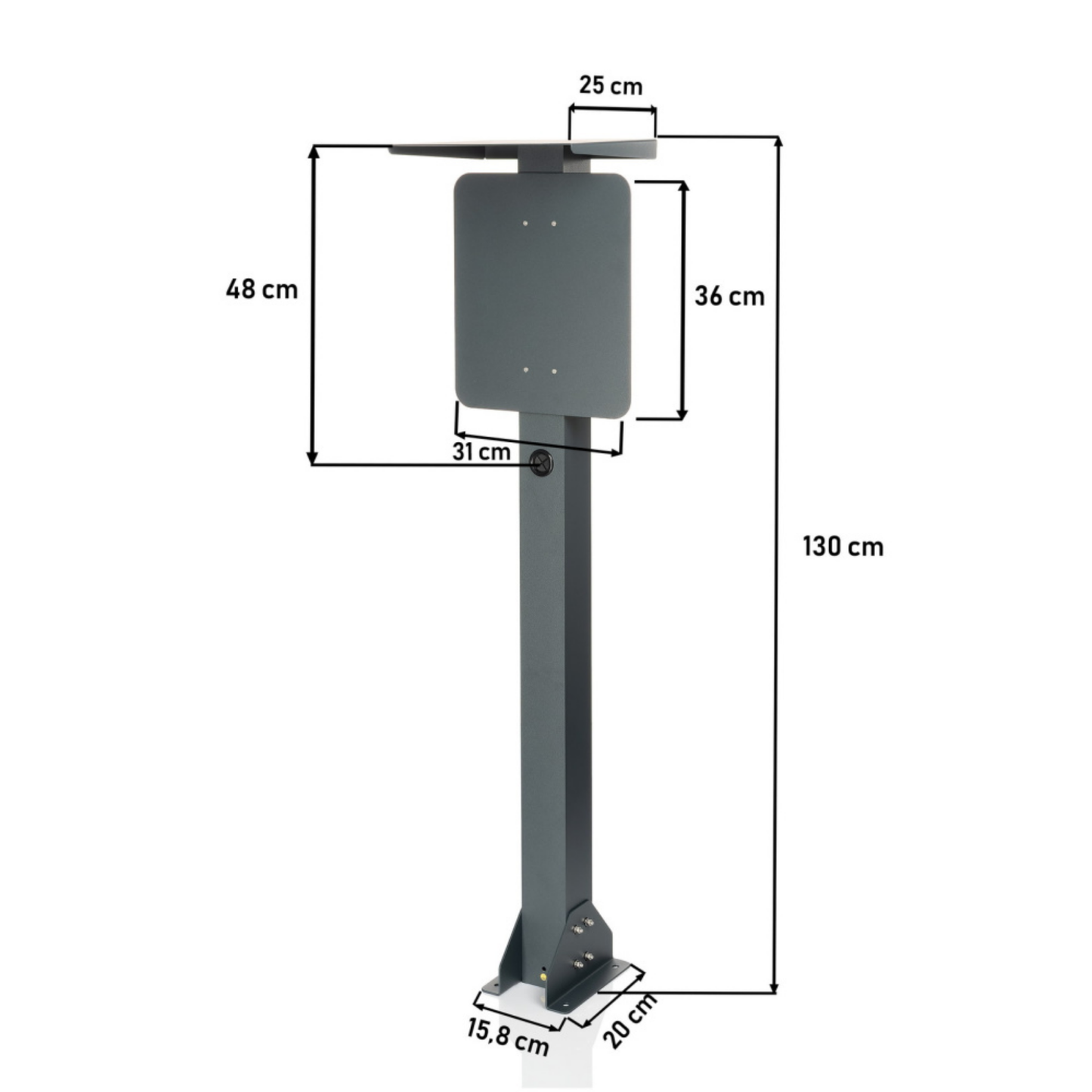 Wallbox Standfuß – kompatibel mit allen Wallboxen