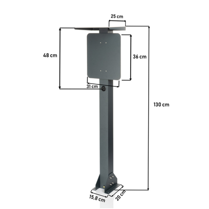 Wallbox Standfuß – kompatibel mit allen Wallboxen