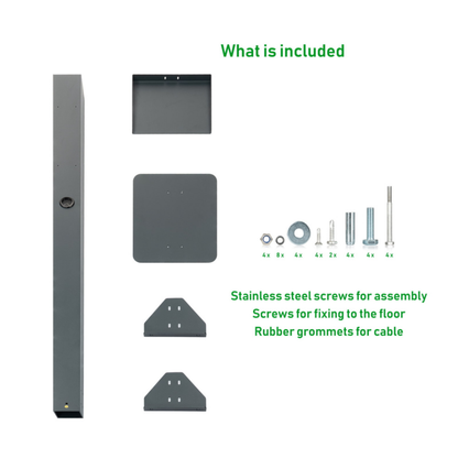 Wallbox Standfuß – kompatibel mit allen Wallboxen
