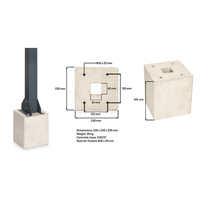 Wallbox Standfuß – kompatibel mit allen Wallboxen