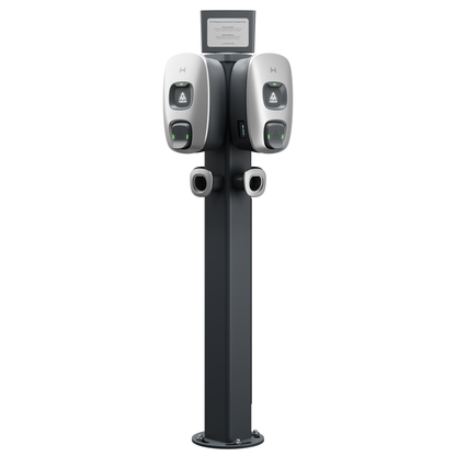 Charge Amps Column 131193 – Standfuß für 1- oder 2-Wallboxen , IP54, IK10