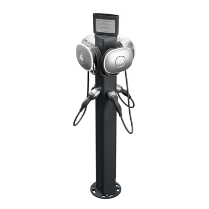 Charge Amps Column 131193 – Standfuß für 1- oder 2-Wallboxen , IP54, IK10