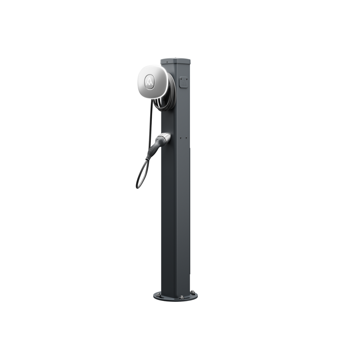 Charge Amps Column 131193 – Standfuß für 1- oder 2-Wallboxen , IP54, IK10