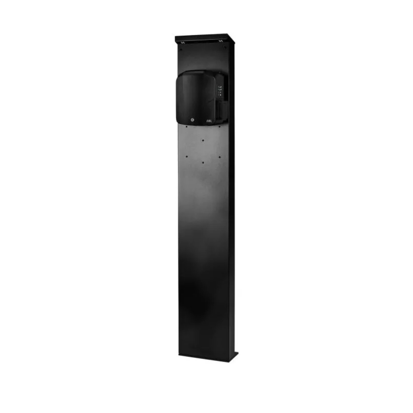 ABL POLEMH1 – Stele für eMH1 Wallbox, IP44, LED-Beleuchtung, RAL 9011