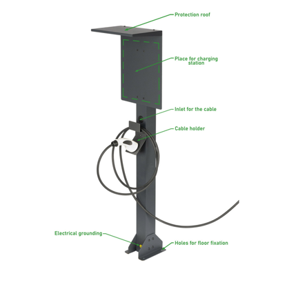 Wallbox Standfuß – kompatibel mit allen Wallboxen