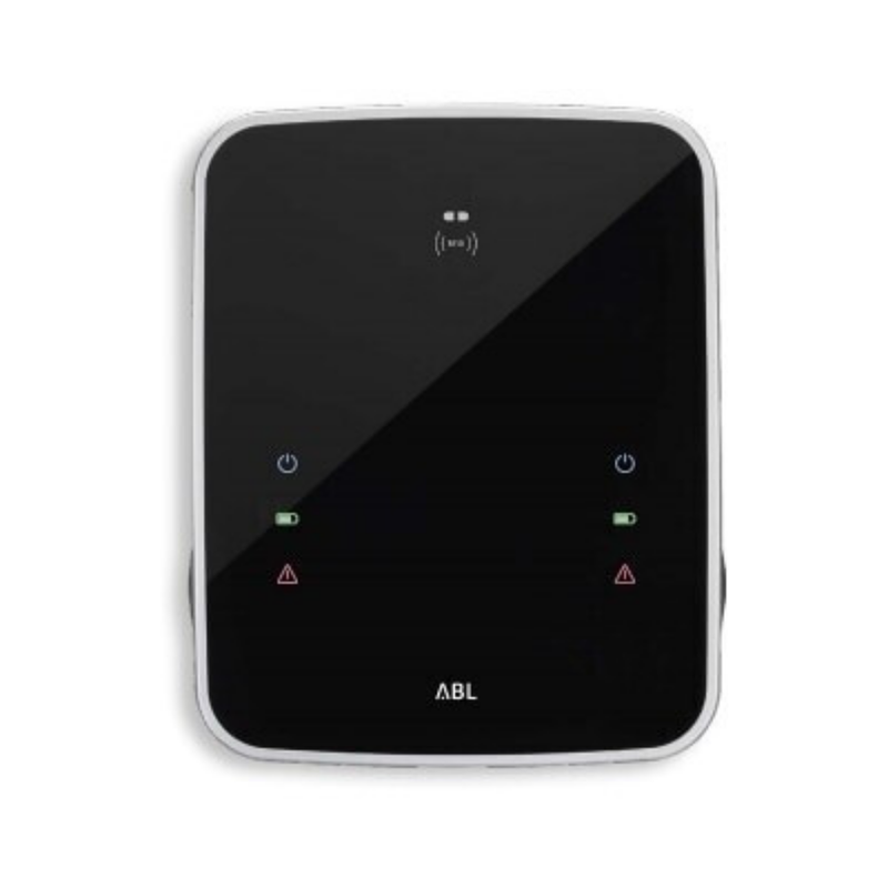 ABL eMH3 Twin Wallbox 3W2263B Controller+ - 2x11kW Buchse | RFID | MID | Eichrecht | LAN+LTE