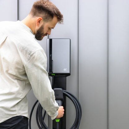 Green Cell HabuDen Post EVGCAKHP1 – Standfuß für HabuDen Wallbox