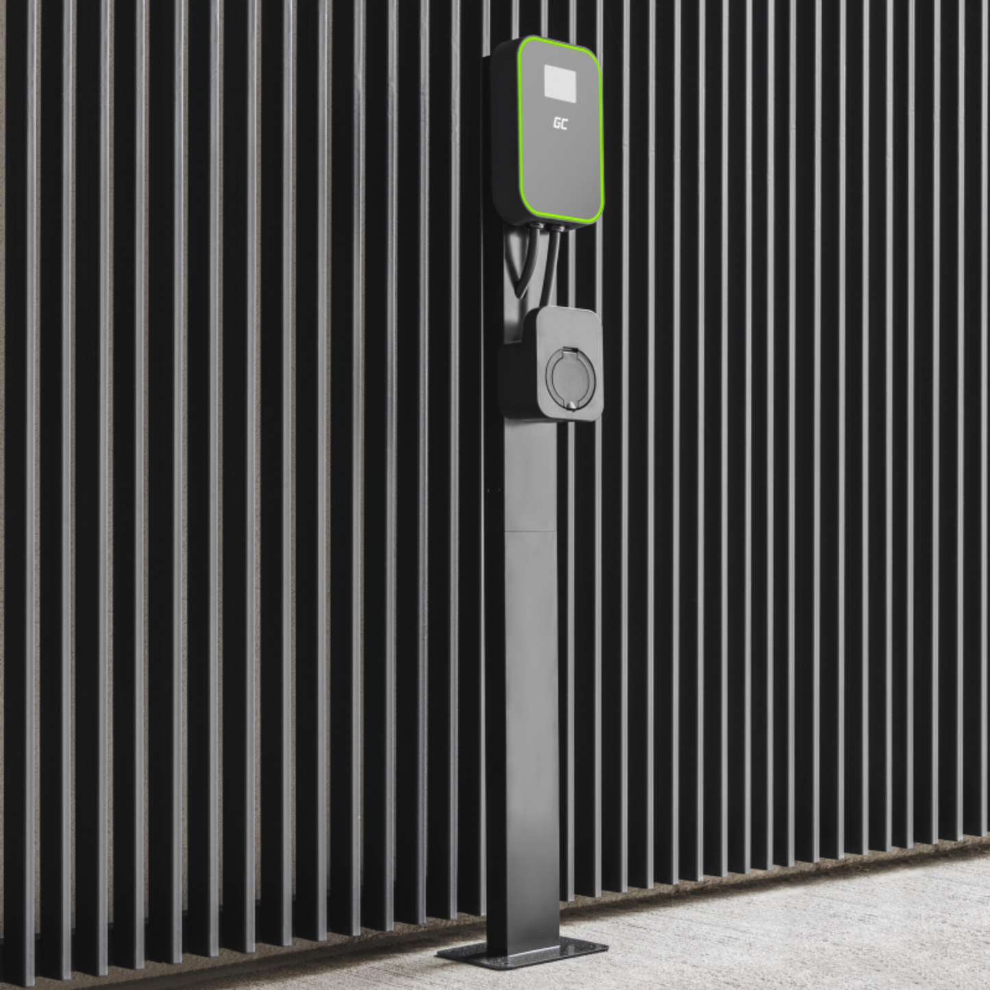 GC Universal Standfuß / Stele inkl. Kabel- & Steckerhalterung
