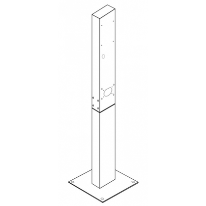 GC Universal Standfuß / Stele inkl. Kabel- & Steckerhalterung