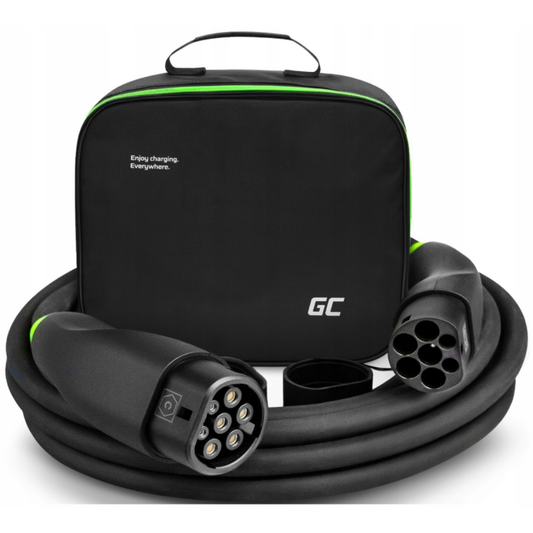Green Cell Typ-2-Ladekabel – 11kW / 22kW, 5m / 7m