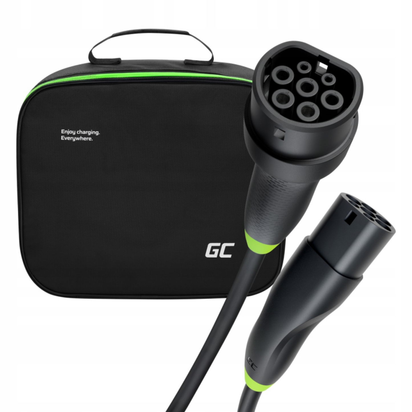 Green Cell Typ-2-Ladekabel – 11kW / 22kW, 5m / 7m