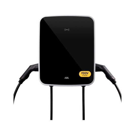 ABL eMH3 3W2254P Extender+ (Slave) Wallbox 2×11 kW, 6m Typ-2 Kabel, RFID, MID, OCPP, reev Pro