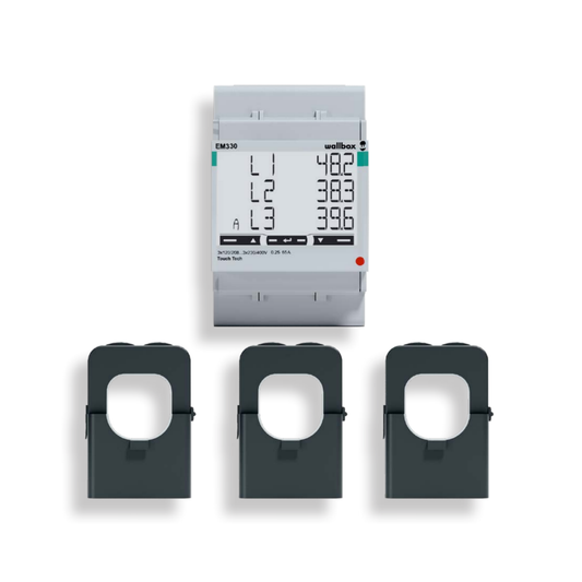 Energy Meter 250A Kit 100000679 – externer Zähler für PV-Laden & dynamisches Lastmanagement