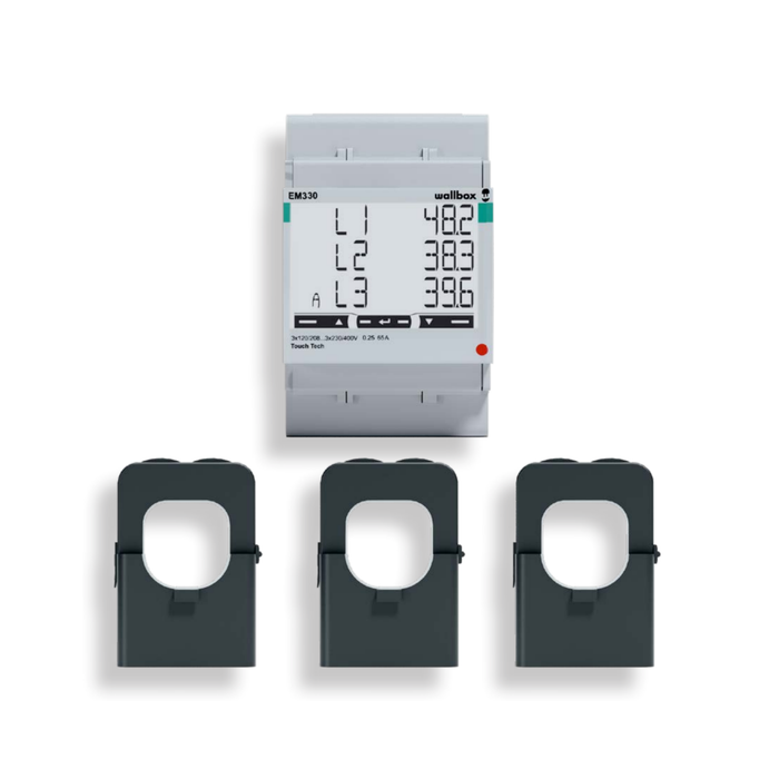 Energy Meter 250A Kit 100000679 – externer Zähler für PV-Laden & dynamisches Lastmanagement