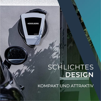 Heidelberg AMPERFIED Wallbox Energy Control Plus (bis 11 kW) mit Typ 2-Ladekabel