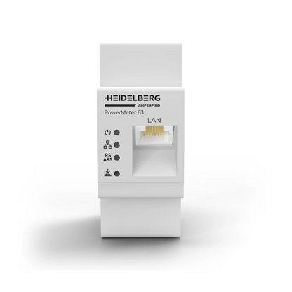 Heidelberg PowerMeter 63 / 200 – Stromzähler für PV-Überschussladen & Lastmanagement der connect-Serie